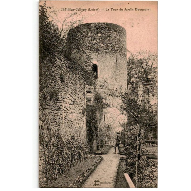 CHATILLON-COLIGNY: la tour du jardin Becquerel - très bon état