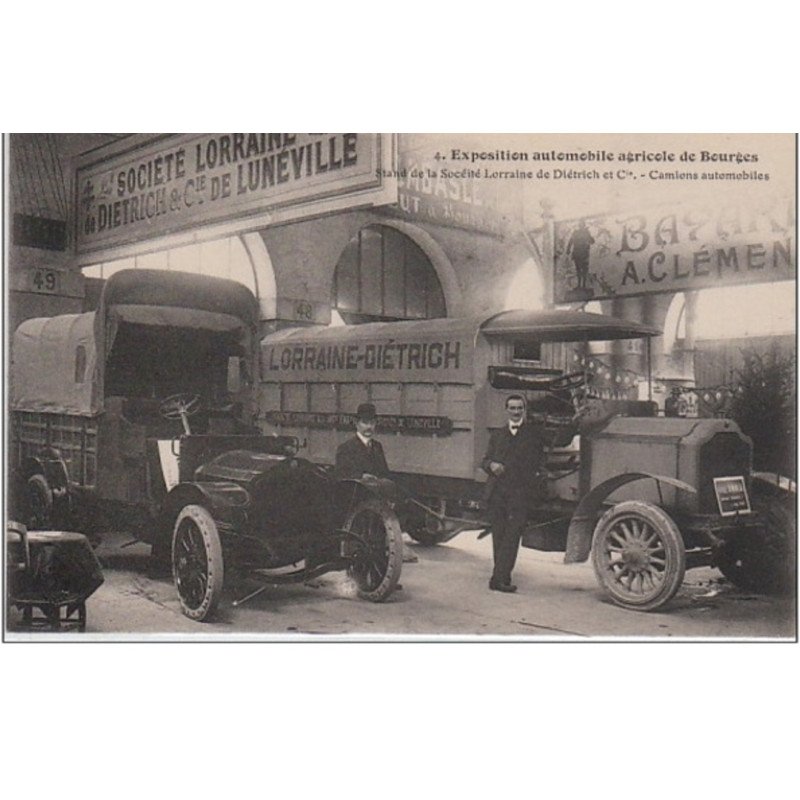 BOURGES : Exposition automobile agricole vers 1910 - très bon état