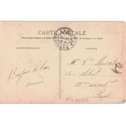 CHATILLON-COLIGNY: tour du vauvert anciennes fortifications côté est XVe siècle, jardin becquerel - très bon état