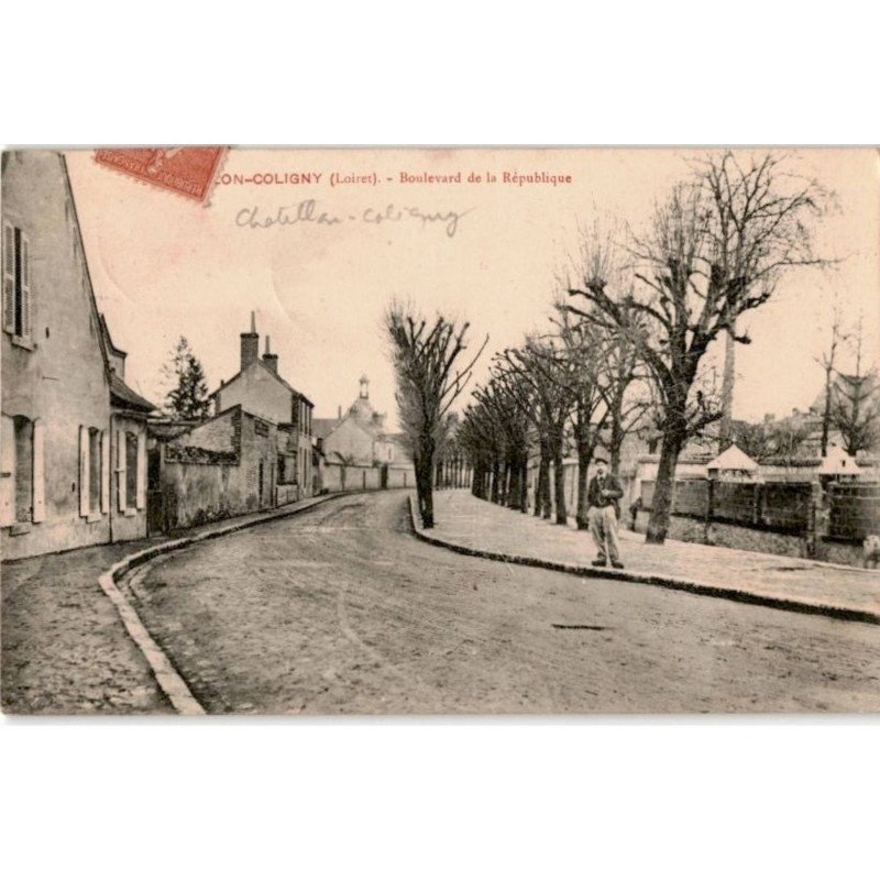CHATILLON-COLIGNY: boulevard de la république - très bon état