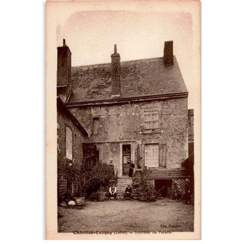 CHATILLON-COLIGNY: intérieur du paradis - très bon état