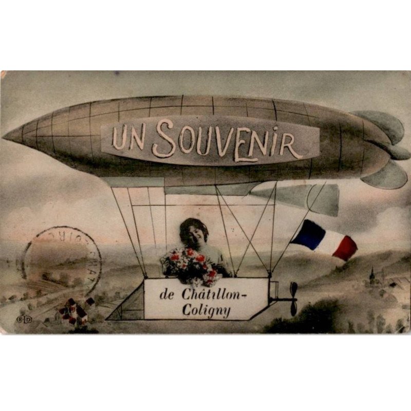 CHATILLON-COLIGNY: un souvenir de châtillon-coligny - très bon état