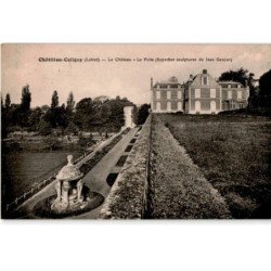 CHATILLON-COLIGNY: le château le puits superbes sculptures de Jean Goujon - très bon état