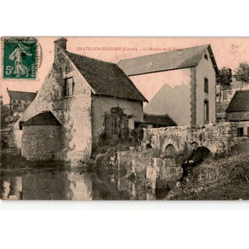 CHATILLON-COLIGNY: le moulin de la fosse - très bon état
