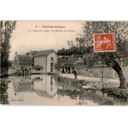 CHATILLON-COLIGNY: les bords du loing le moulin de la fosse - très bon état