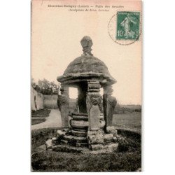 CHATILLON-COLIGNY: puits des arcades sculpture de Jean Goujon - très bon état