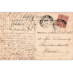 CHATILLON-COLIGNY: ancien château et ville châtillon extrait de l'histoire de châtillon par A. Becquerel - état