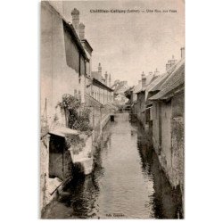 CHATILLON-COLIGNY: une rue sur l'eau - très bon état
