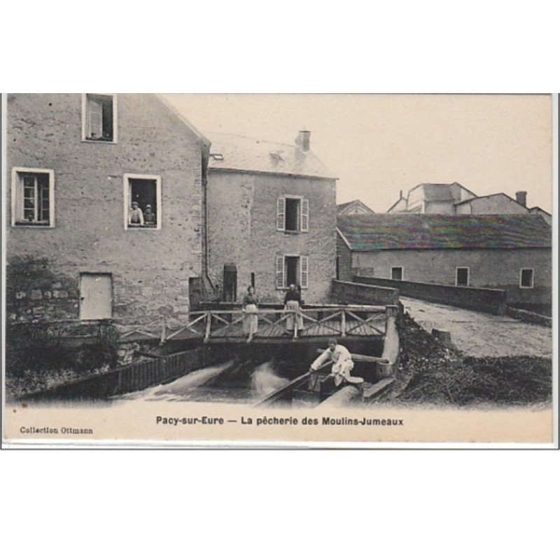 PACY SUR EURE : la pêcherie des Moulins Jumeaux - très bon état