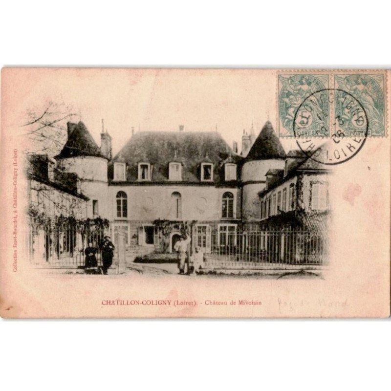 CHATILLON-COLIGNY: château de mivoisin - très bon état
