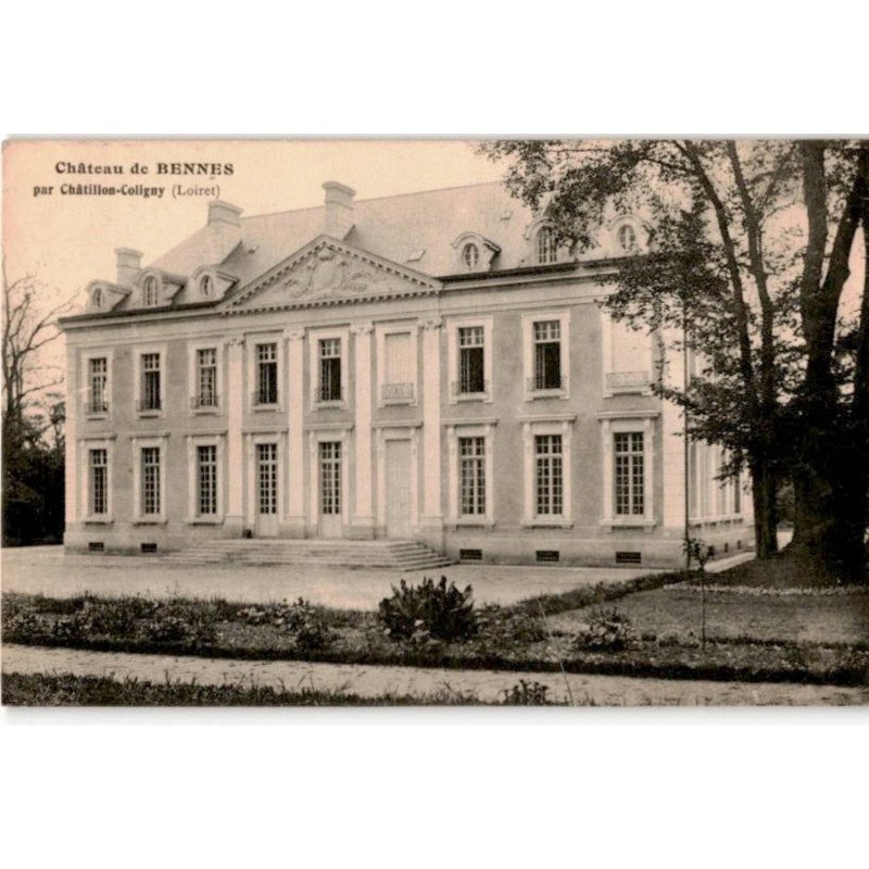 CHATILLON-COLIGNY: château de bennes - très bon état