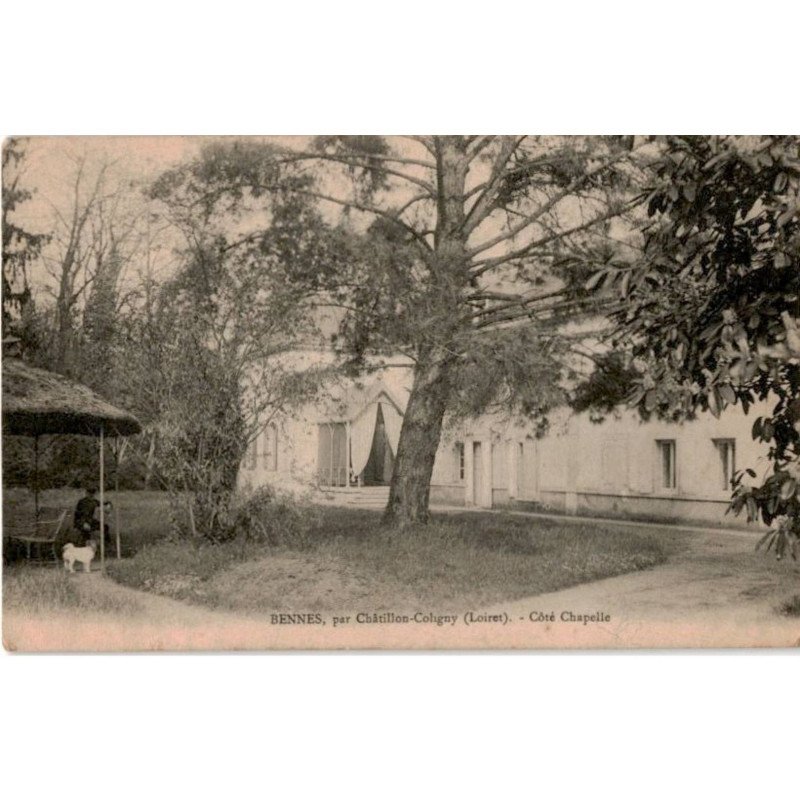 CHATILLON-COLIGNY: bennes, côté chapelle - très bon état