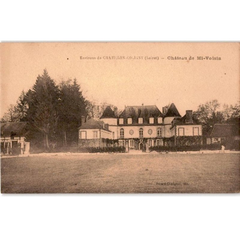CHATILLON-COLIGNY: château de mivoisin - très bon état