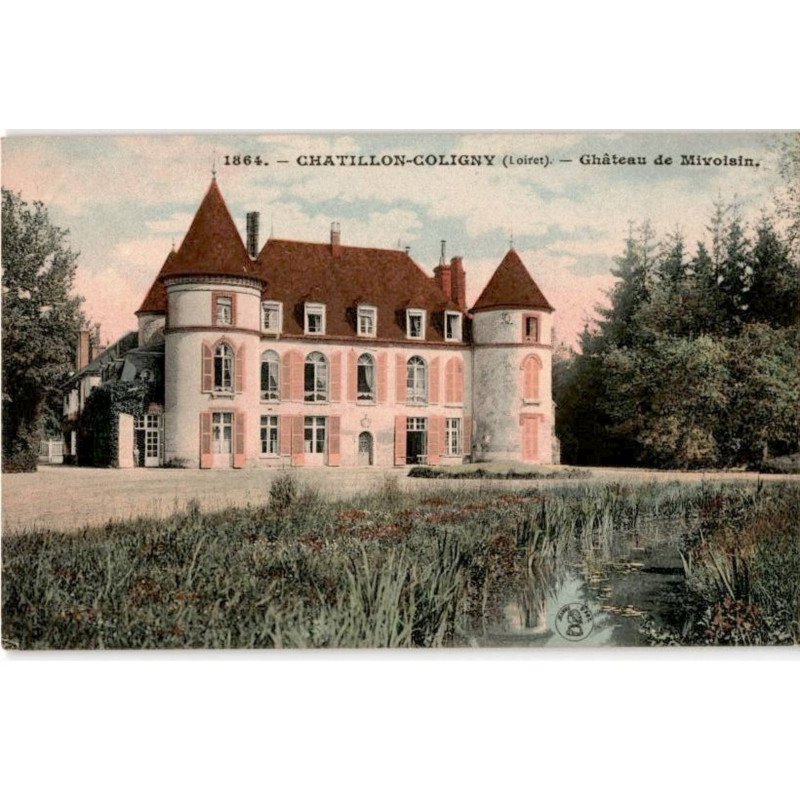 CHATILLON-COLIGNY: château de mivoisin - très bon état