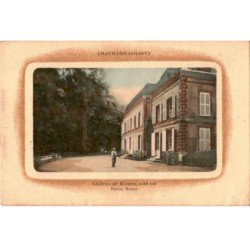 CHATILLON-COLIGNY: château de rivière, côté est - très bon état