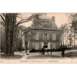 CHATILLON-COLIGNY: rivière, façade nord - très bon état