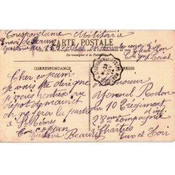 CHATILLON-COLIGNY: statue de becqurel - très bon état