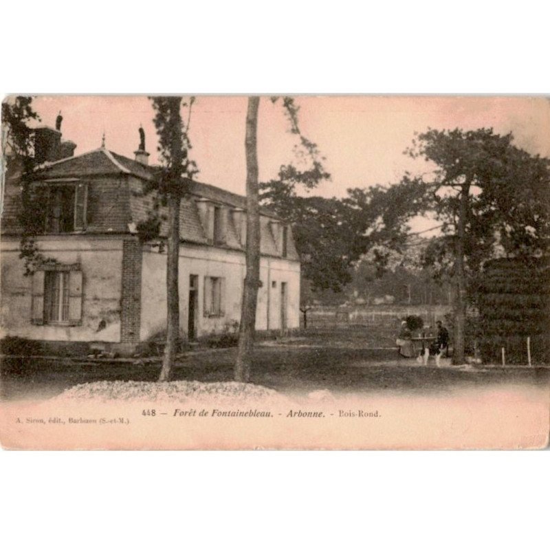 ARBONNE: forêt de fontainbleau, bois-rond - très bon état
