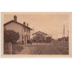 MONTRET : la gare vers 1930 - très bon état