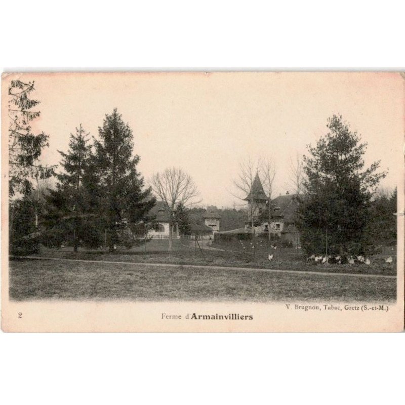 ARMAINVILLIERS: ferme d'armainvilliers - état
