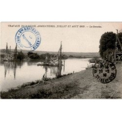 ARMENTIERES: travaux du 5e génie juillet et août 1912, les sonnettes - très bon état