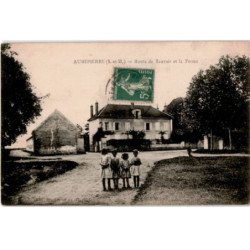 AUBEPIERRE: route de bauvoir et la ferme - très bon état