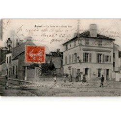 ANNET: la poste et la grand'rue - très bon état