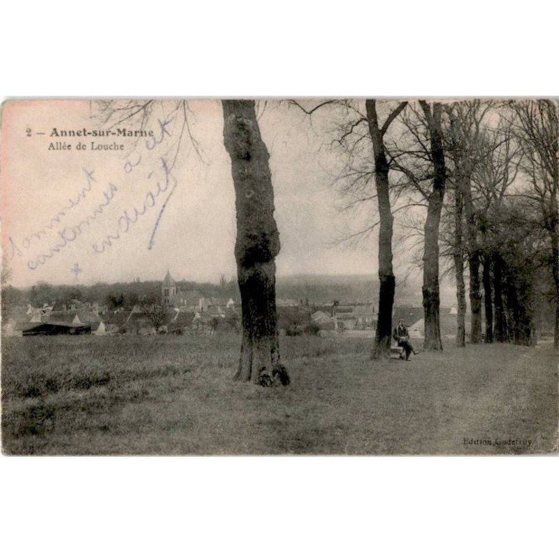 ANNET-sur-MARNE: allée de louche - très bon état