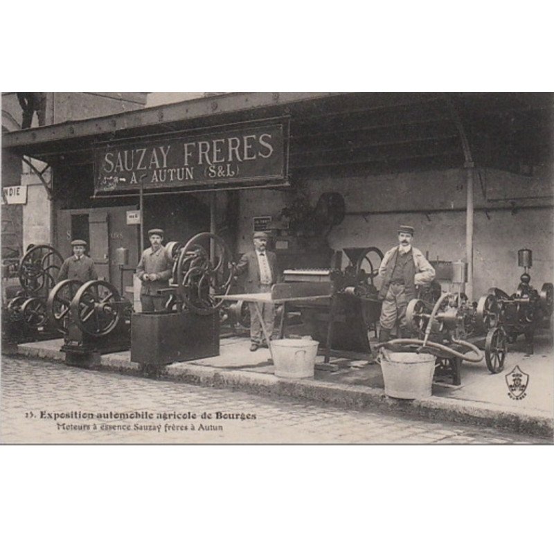BOURGES : Exposition automobile agricole vers 1910 - très bon état