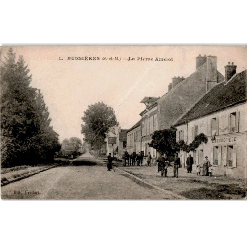 BUSSIERE: la pierre amelot - état