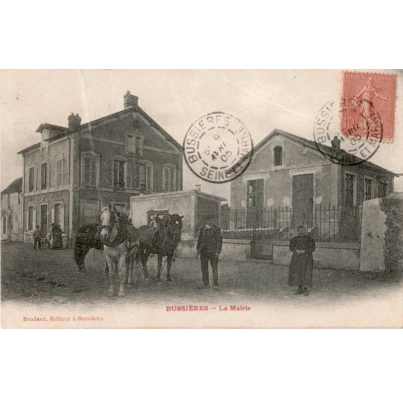 BUSSIERE: la mairie - état