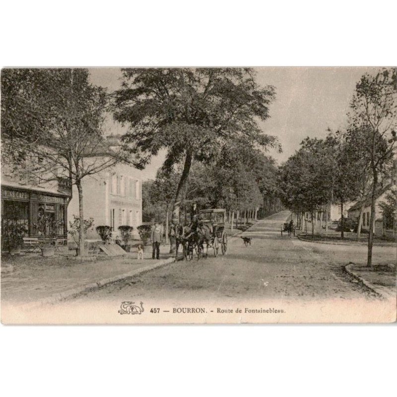 BOURRON: route de fontainebleau - très bon état