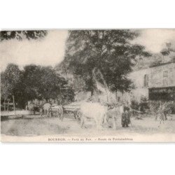 BOURRON: pavé du Roy, route de fontainebleau - très bon état