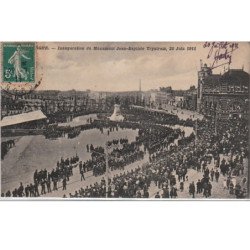 DUNKERQUE : inauguration du monument J.B. TRYSTRAM en 1911 - très bon état