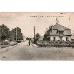 BOURRON: route de bourron à marlotte - très bon état