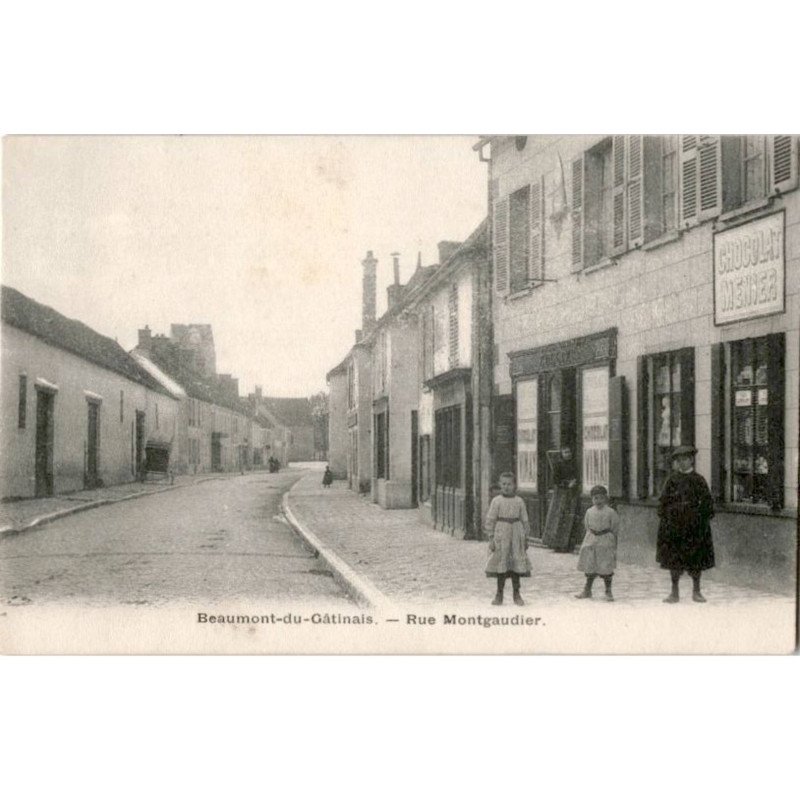 BEAUMONT-du-GATINAIS: rue montgaudier - très bon état