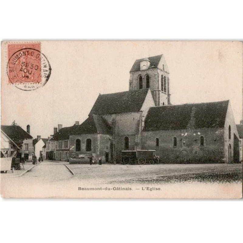 BEAUMONT-du-GATINAIS: l'église - très bon état