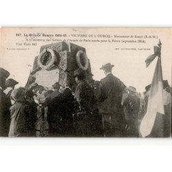 BARCY: victoire de l'ourcq monument de barcy à la mémoire des soldats de l'armée de paris - très bon état