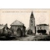 BARCY: entrée du village de barcy bombardé par les allemands - très bon état