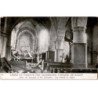 BARCY: après le passage des allemands l'église de barcy - état