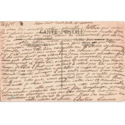 BARCY: après le passage des allemands l'église de barcy - état