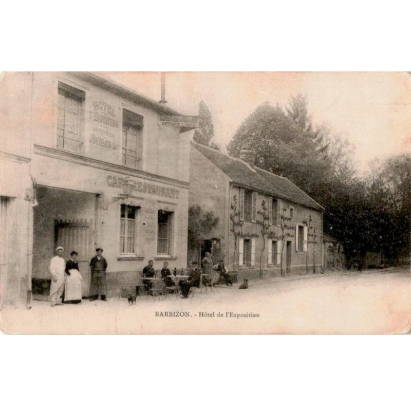 BARBIZON: hôtel de l'exposition - état