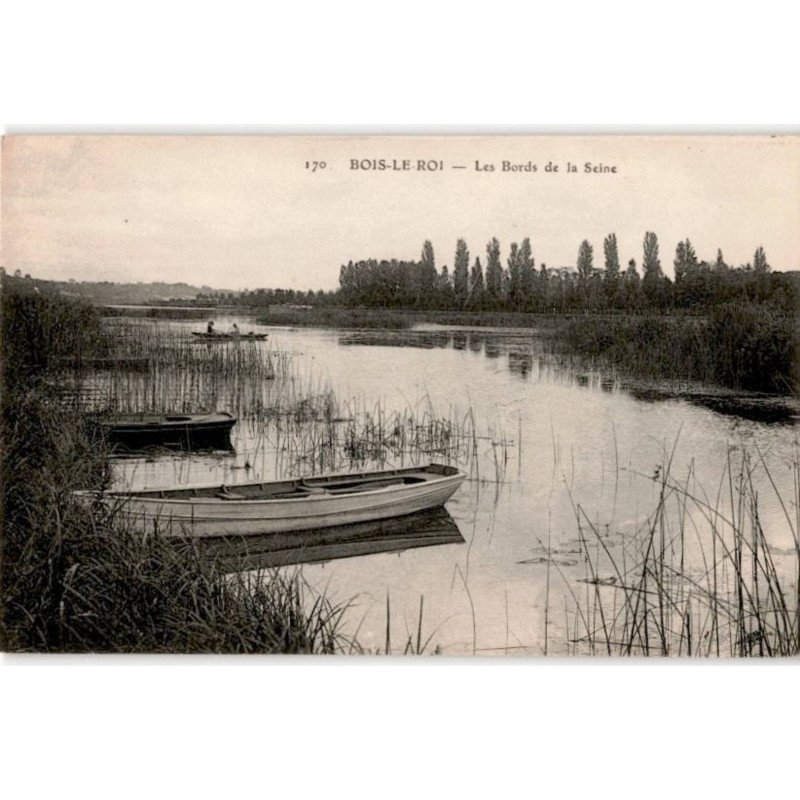 BOIS-LE-ROI: les bords de la seine - très bon état