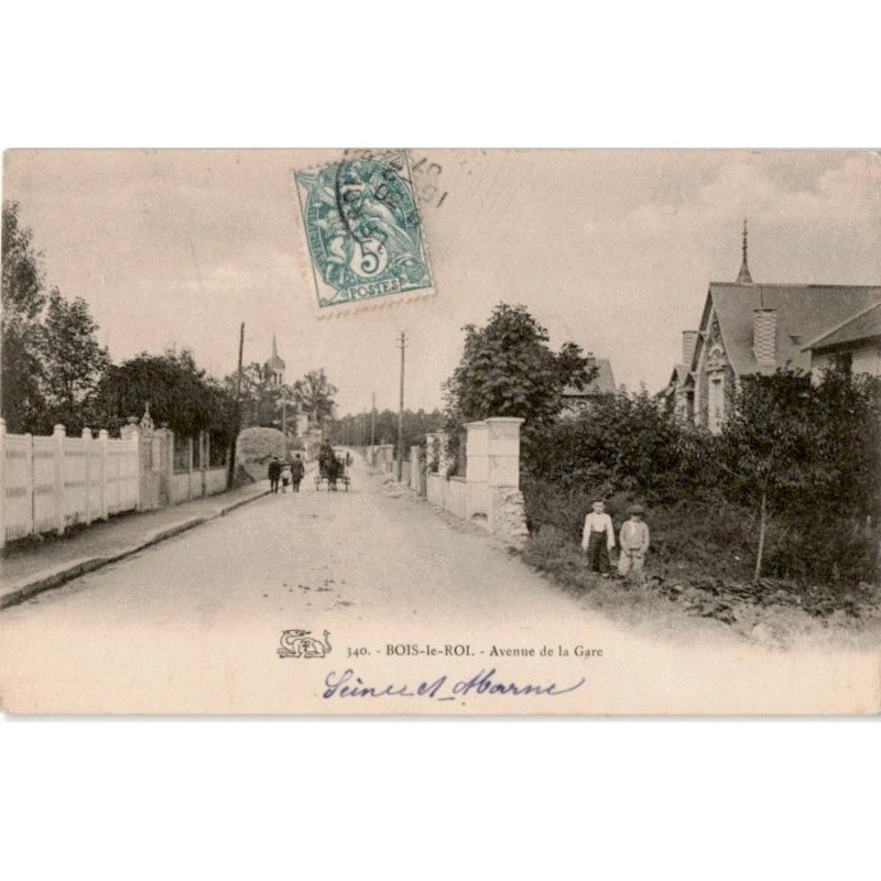 BOIS-LE-ROI: avenue de la gare - très bon état