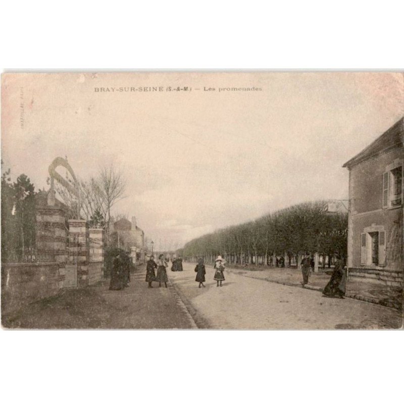 BRAY-sur-SEINE: les promenades - état