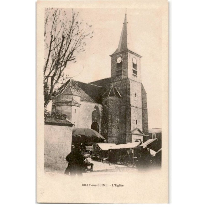 BRAY-sur-SEINE: l'église - très bon état