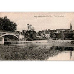 BRAY-sur-SEINE: le lavoir et le pont - très bon état