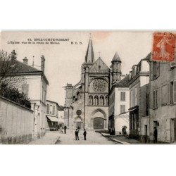 BRIE-COMTE-ROBERT: l'église vue de la route de melun - très bon état