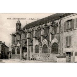 BRIE-COMTE-ROBERT: l'église (côté sud) - très bon état