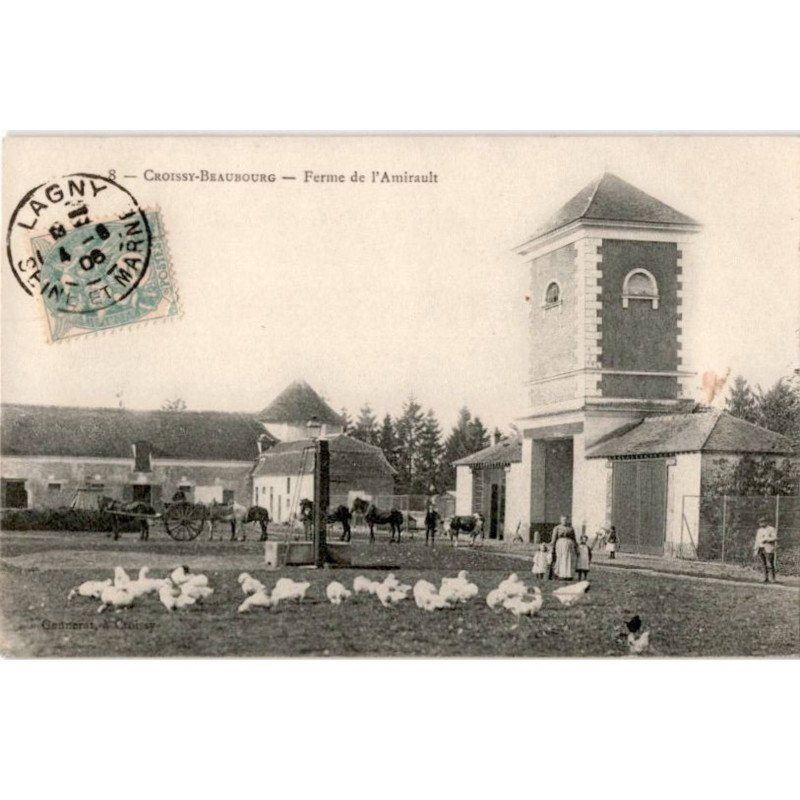 CROISSY-BEAUBOURG: ferme de l'amirault - très bon état
